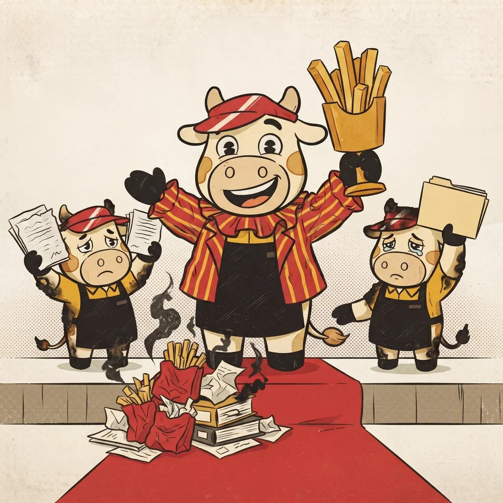 SGBJ 事故颁奖礼主持人插画